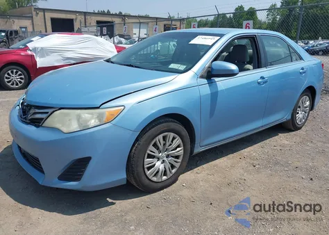 2012 Toyota Camry Le из США, поврежденный, VIN 4T4BF1FK8CR162107